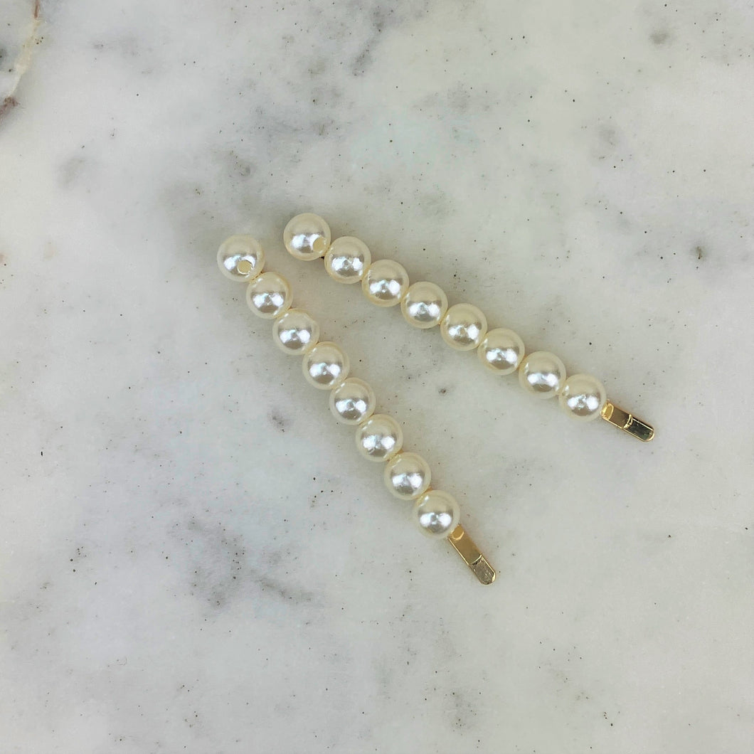 Audrey Pearl Clips 2 Pack